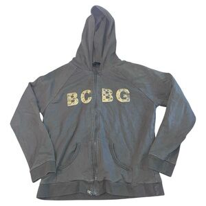 Vintage Y2K BCBG Grunge Femme Preppy 2000's Zip up Hoodie
